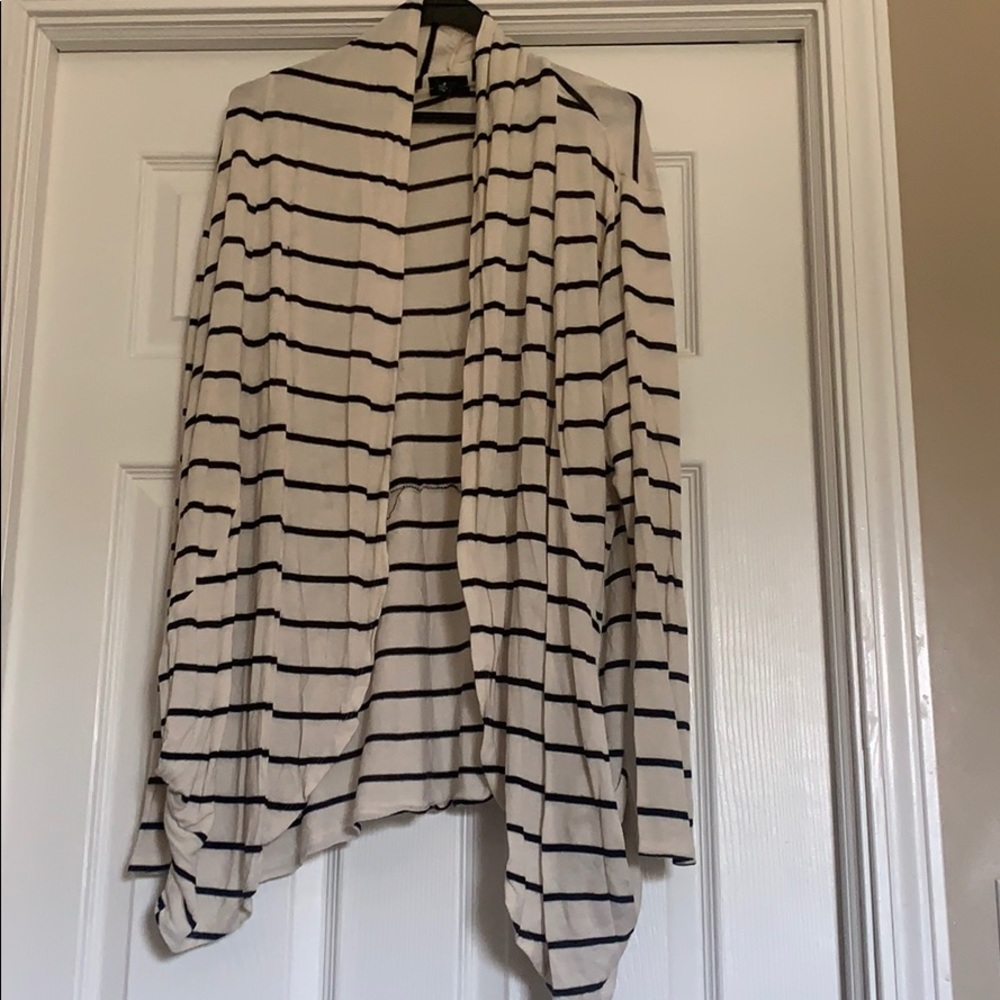Striped cardigan